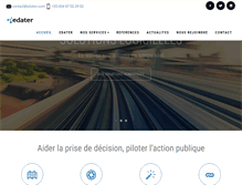 Tablet Screenshot of edater.fr